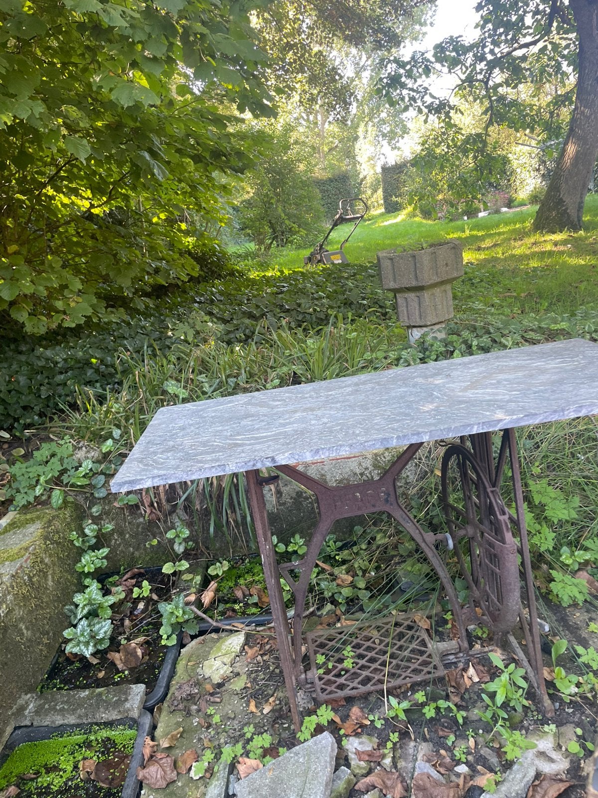 Decoratief tafeltje buiten, Enlèvement, Comme neuf