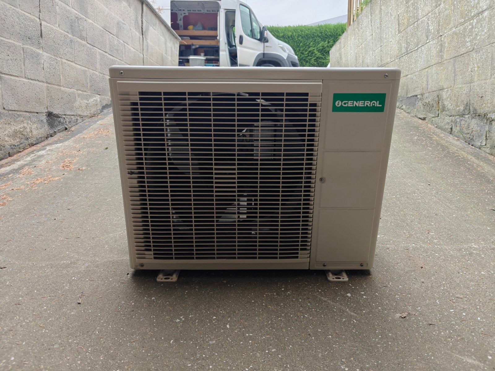 airco unit, outdoor en indoor unit, Elektronische apparatuur, Airco's, Ophalen, Zo goed als nieuw, Wandairco