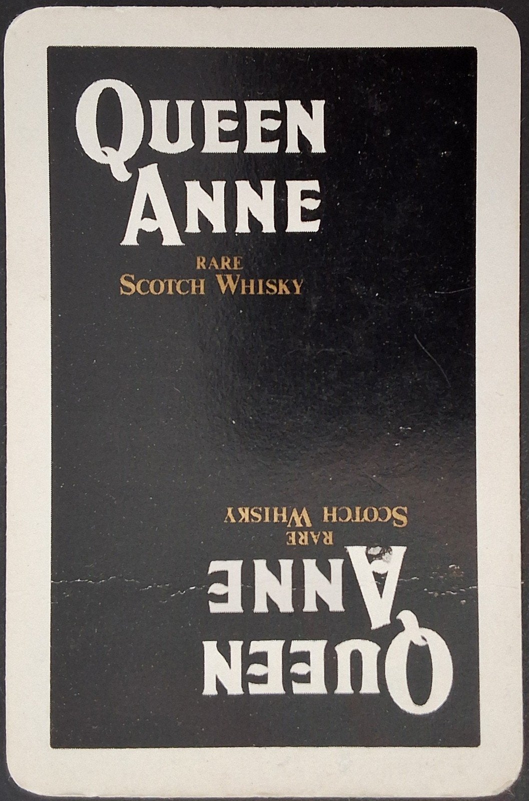 1 Speelkaart  Queen Anne, Ophalen of Verzenden