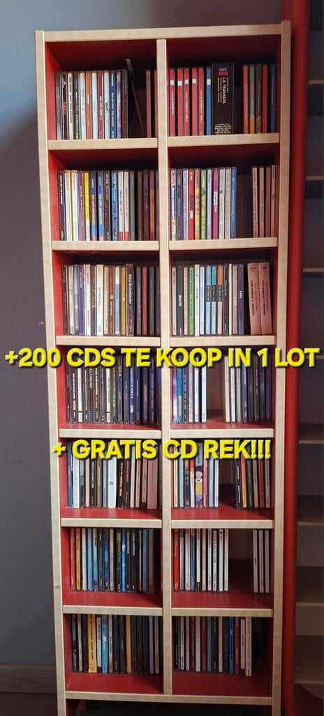 + DE 200 CD À VENDRE EN 1 LOT + CREK GRATUIT ! =100€! !, CD & DVD, CD | Pop, Comme neuf, Coffret, Enlèvement