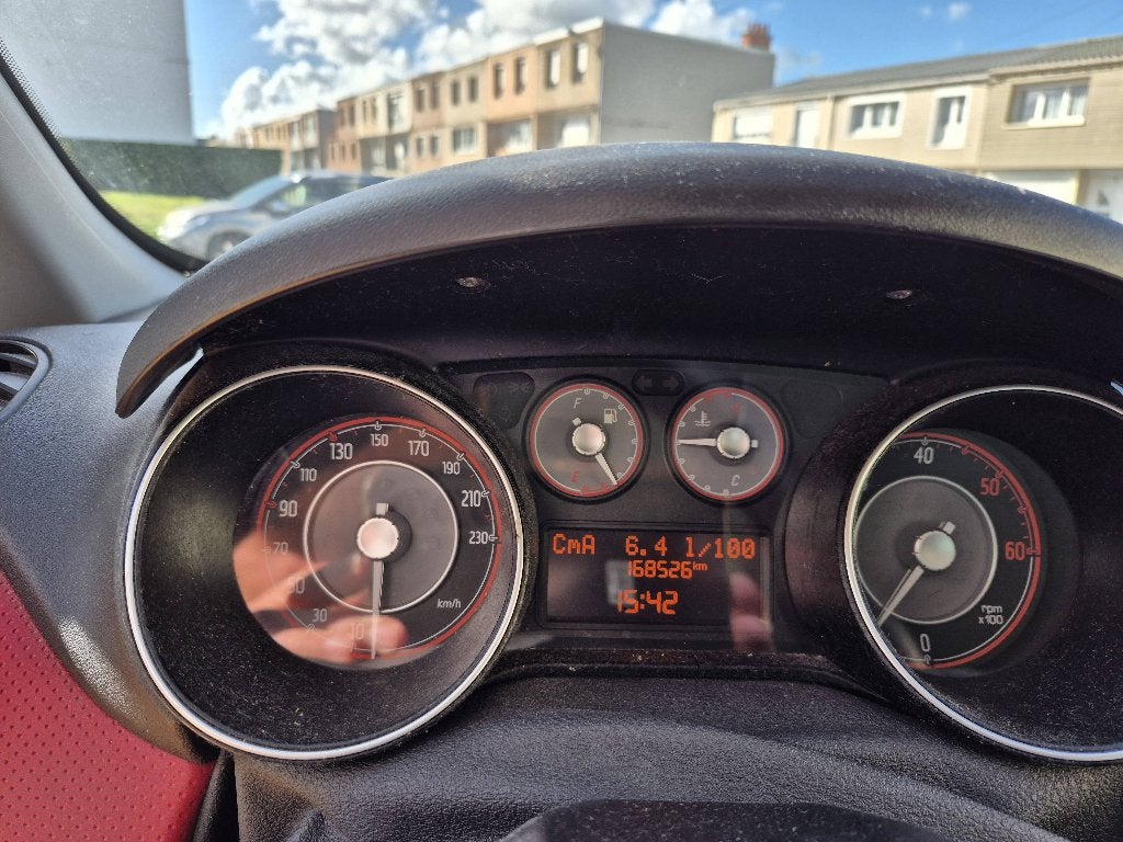 Fiat Grande Punto, Auto's, Voorwielaandrijving, Stof, Zwart, 4 cilinders