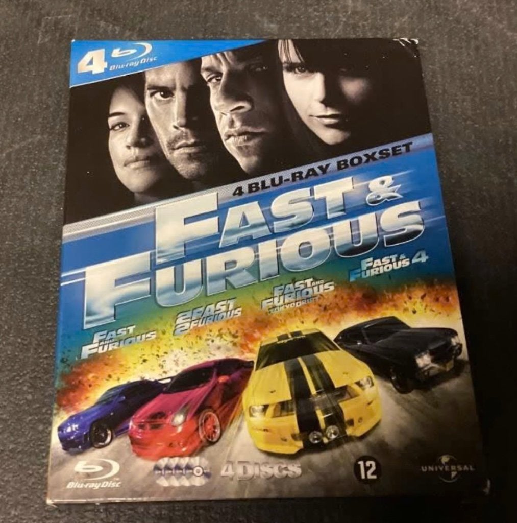 Blu ray box Fast & Furious, Ophalen of Verzenden, Nederlands