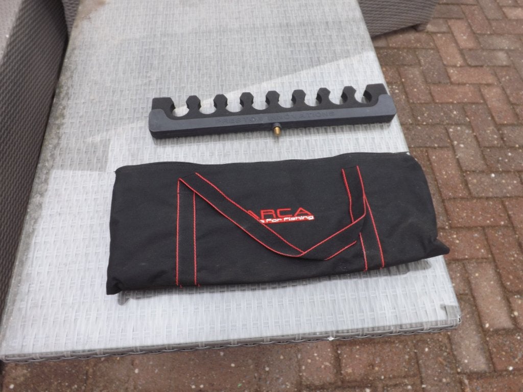 nieuwe hengelsteun van PRESTON met tas van ARCA, Watersport en Boten, Ophalen of Verzenden, Nieuw
