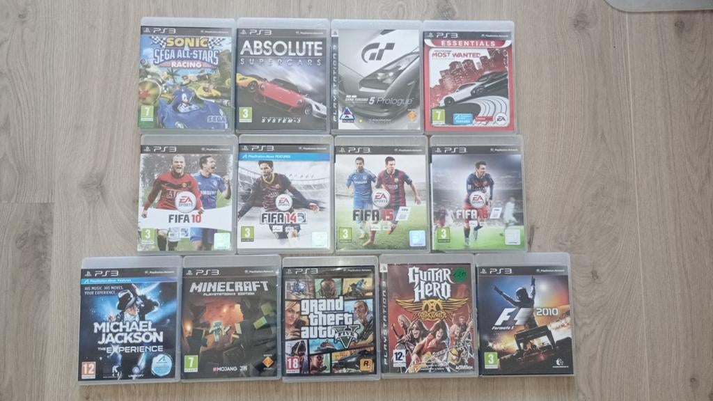 Spelletjes Playstation 3, Ophalen