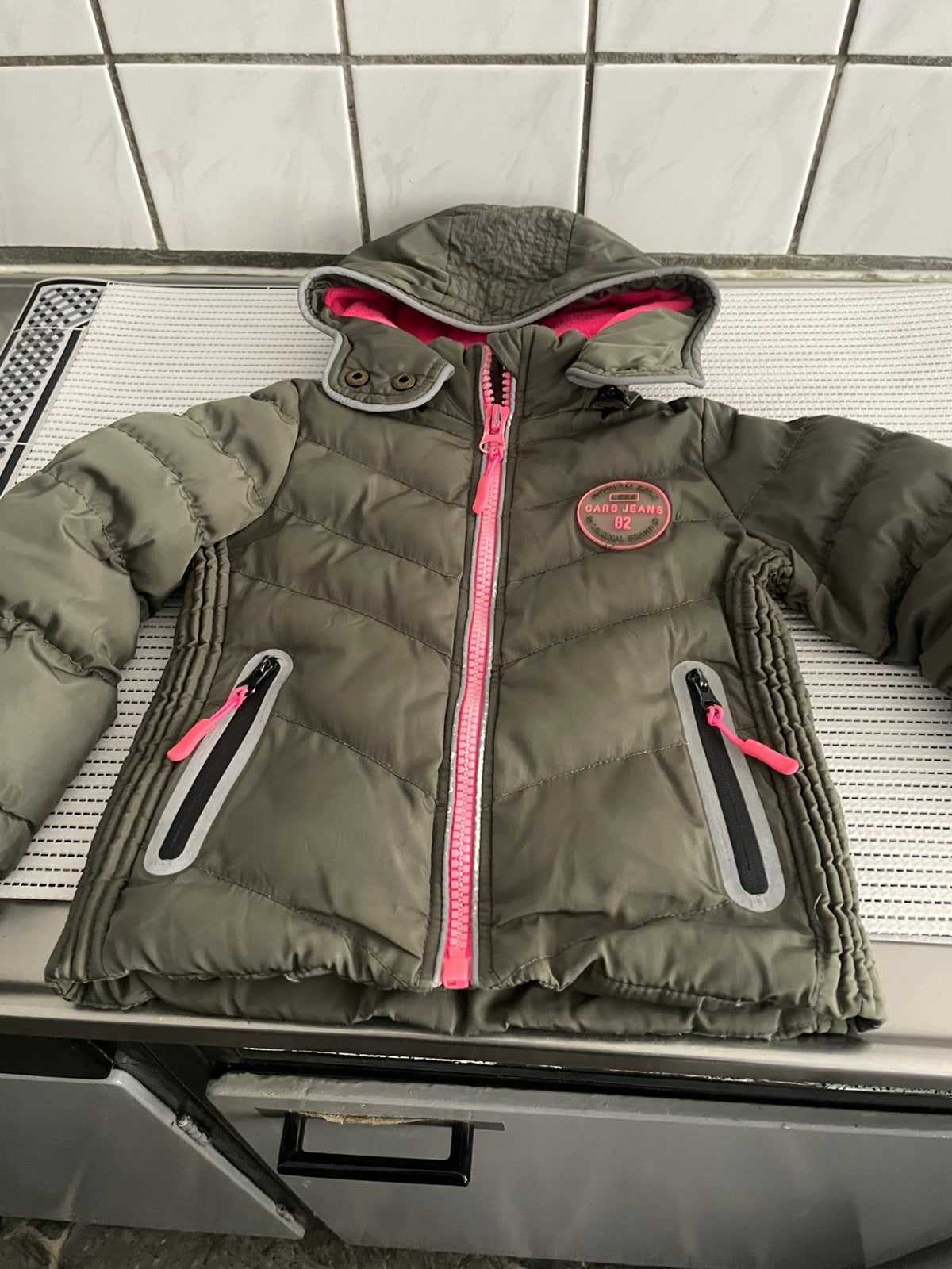 Manteau bébé filles 2 ans, Ophalen, Gebruikt