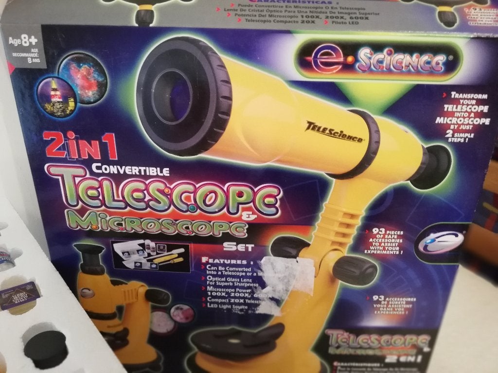 Convertible Telescope & Microscope Set, Ophalen of Verzenden, Zo goed als nieuw, Ontdekken