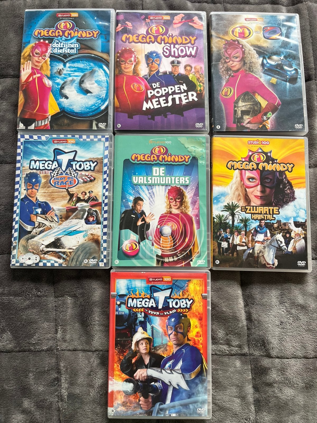 Set 13 dvd’s Mega Mindy, Cd's en Dvd's, Ophalen