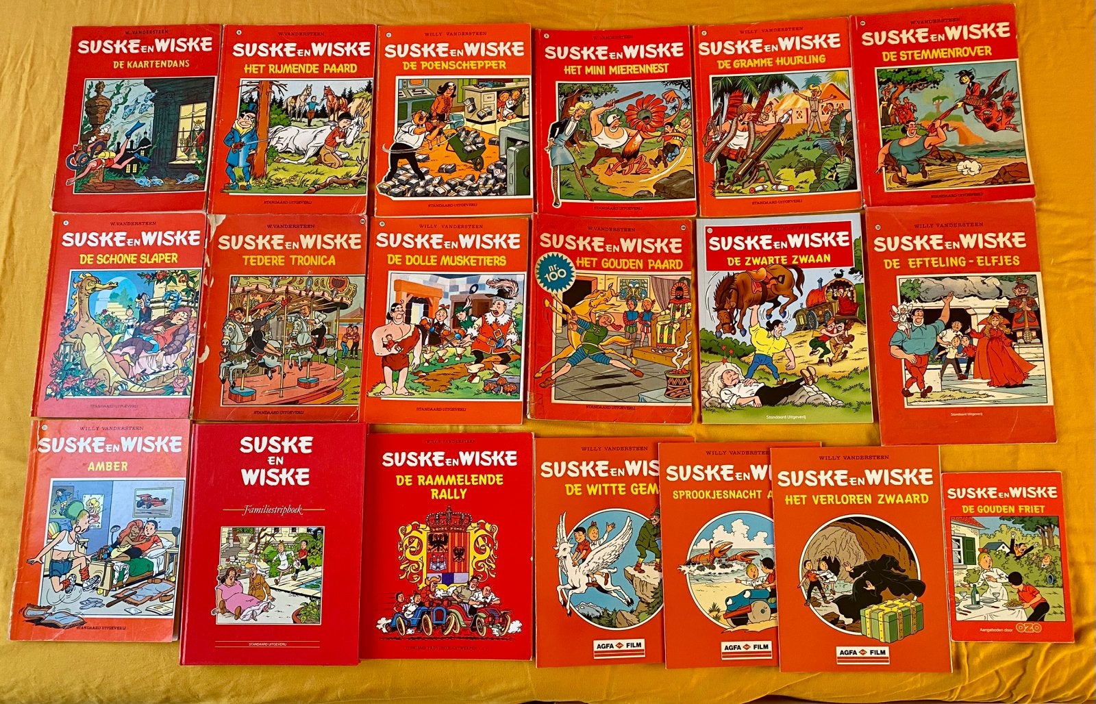 Suske en Wiske 19 strips, Boeken, Ophalen, Zo goed als nieuw