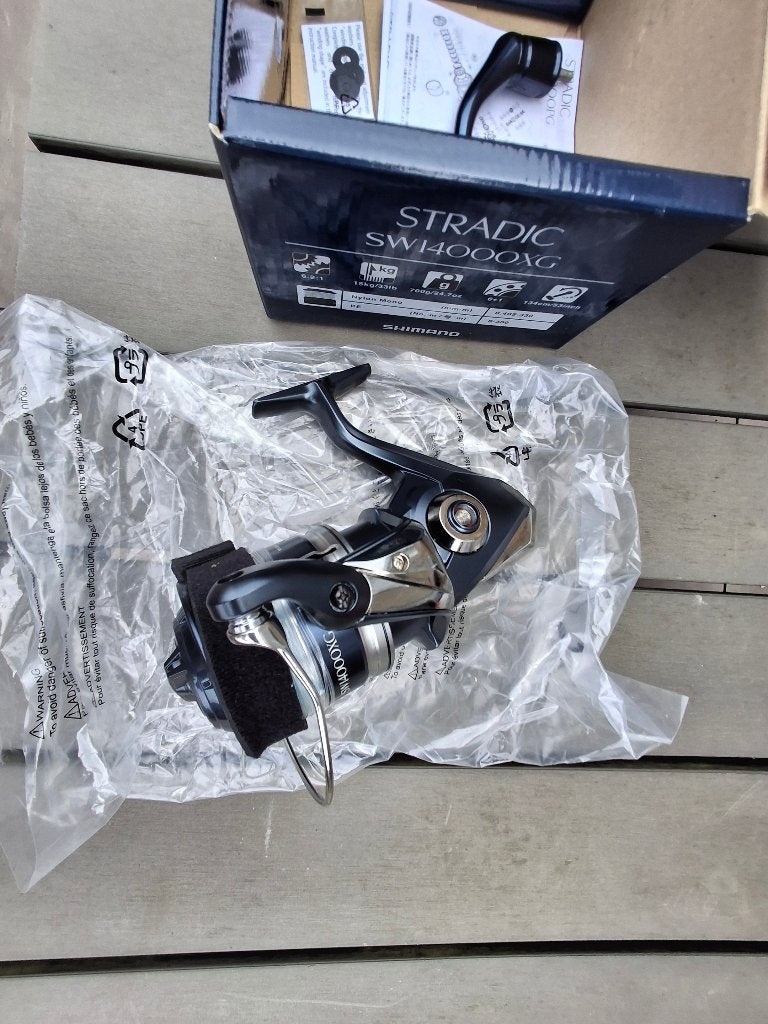 shimano stradic sw 14000, Ophalen of Verzenden, Zo goed als nieuw, Molen