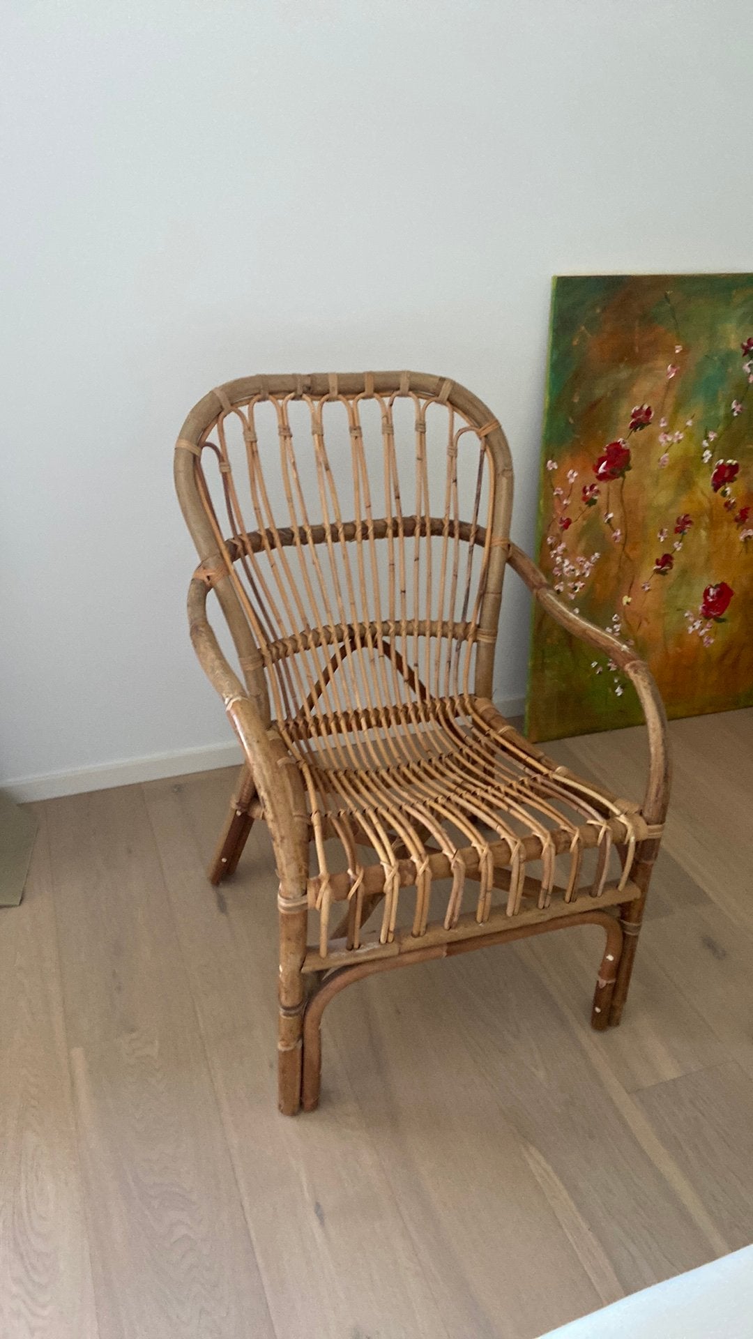 Rotan zeteltje, Ophalen, Zo goed als nieuw