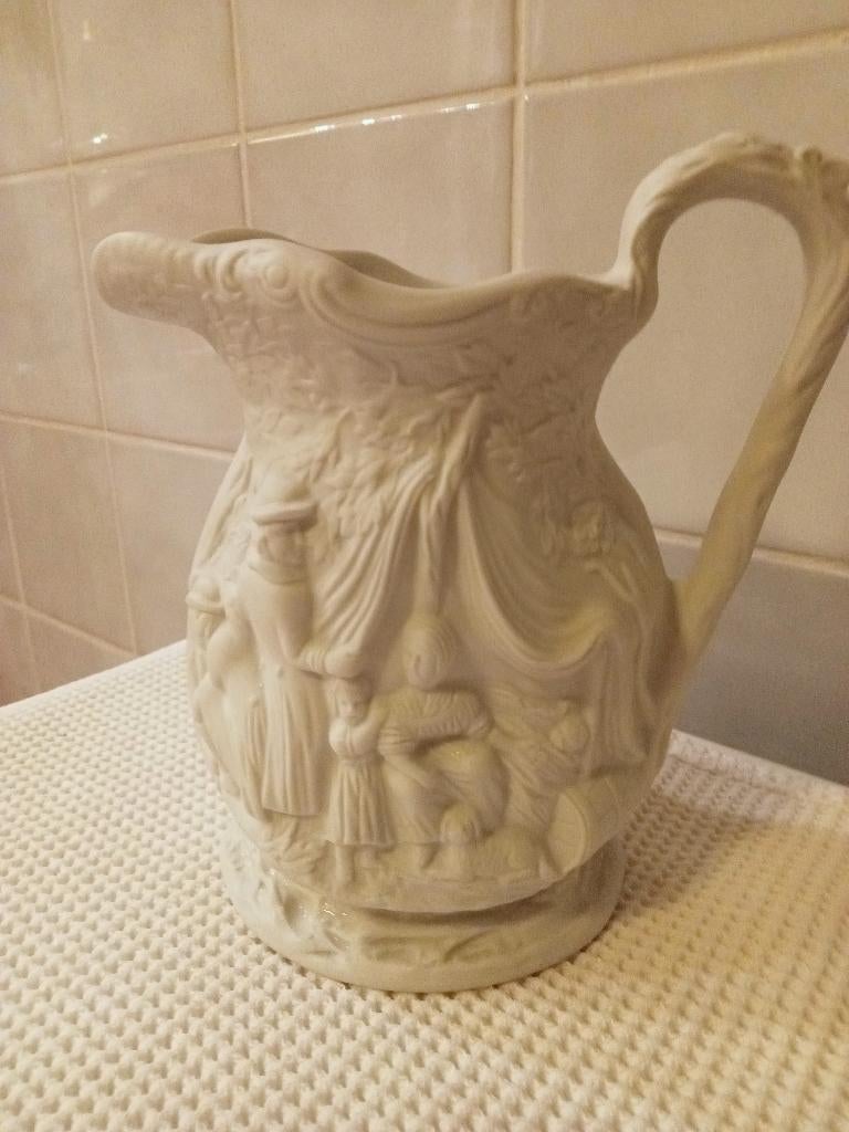 carafe de porcelaine blanche Portmeirion, Enlèvement