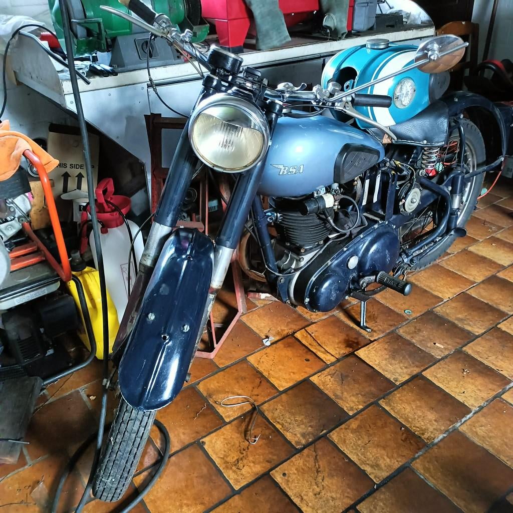 Bsa 1954, Motoren
