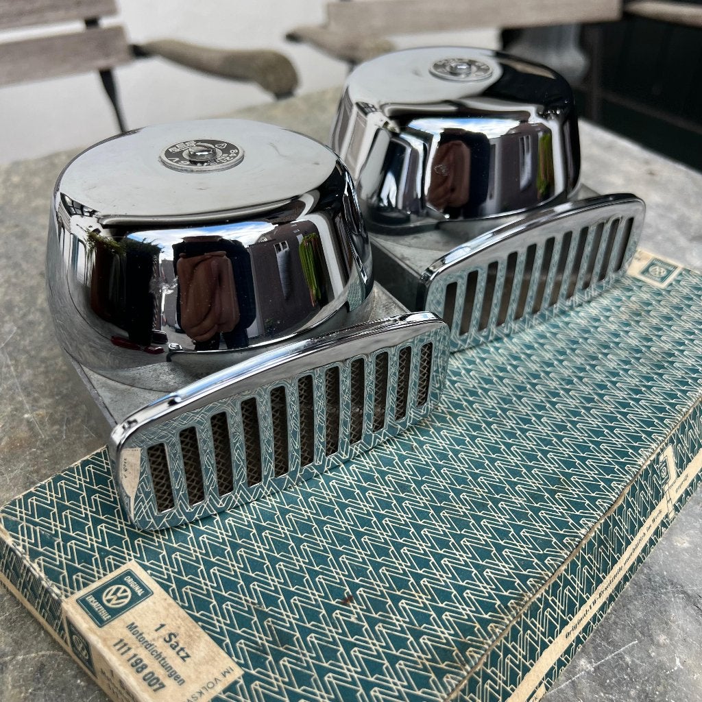 Kit de deux klaxons pour VW FER 6V 8421.2 Allemagne, Autos : Divers, Enlèvement ou Envoi, Utilisé
