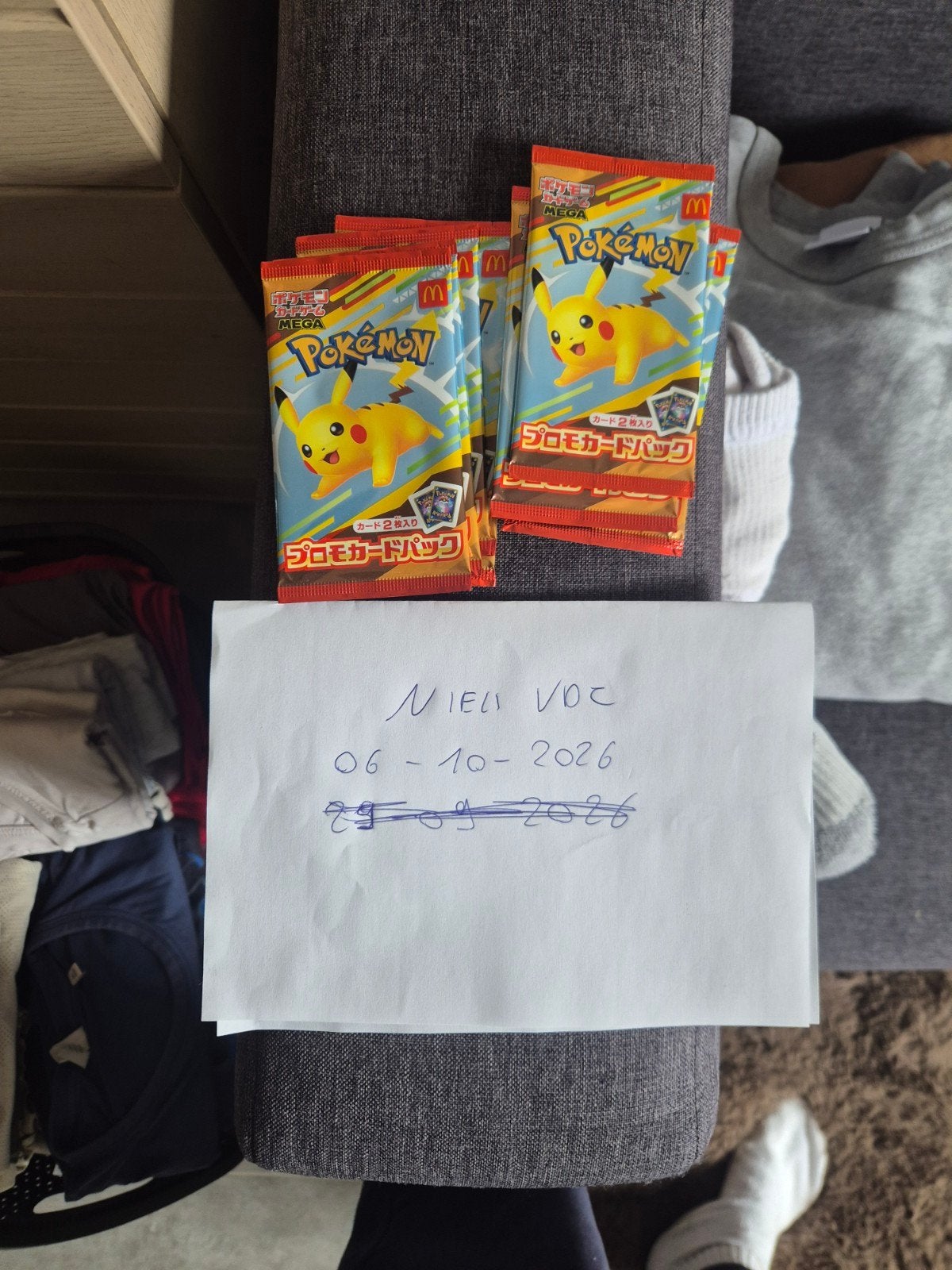 pokemon japanese mcdonalds booster pack, Enlèvement ou Envoi, Booster