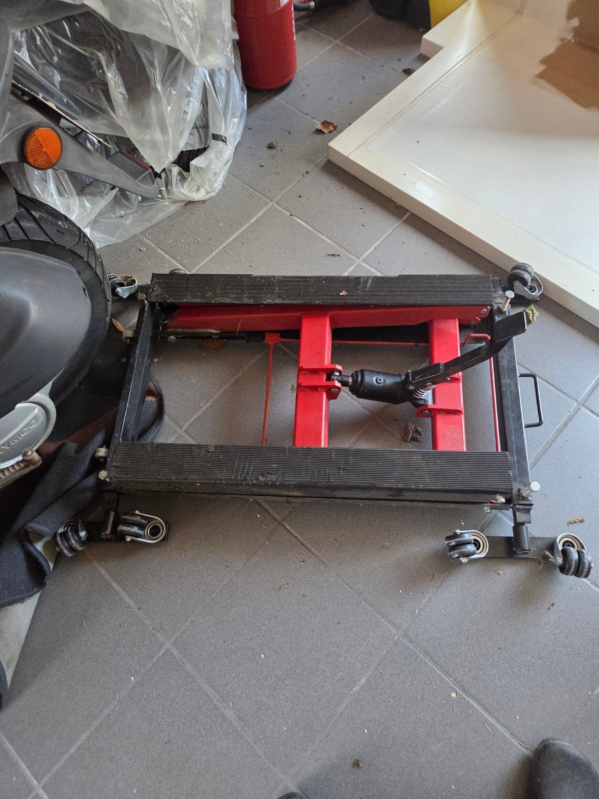 motor hefbrug, Ophalen, Zo goed als nieuw