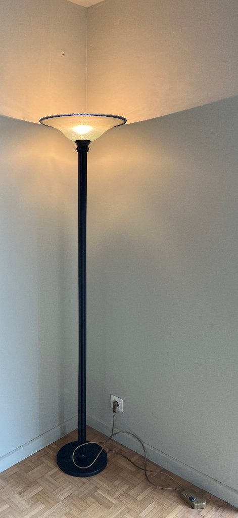 Lampadaire art déco design vintage 60 70, Maison & Meubles, Lampes | Lampadaires, Vintage Design Retro Industrieel Modern Mid-Century
