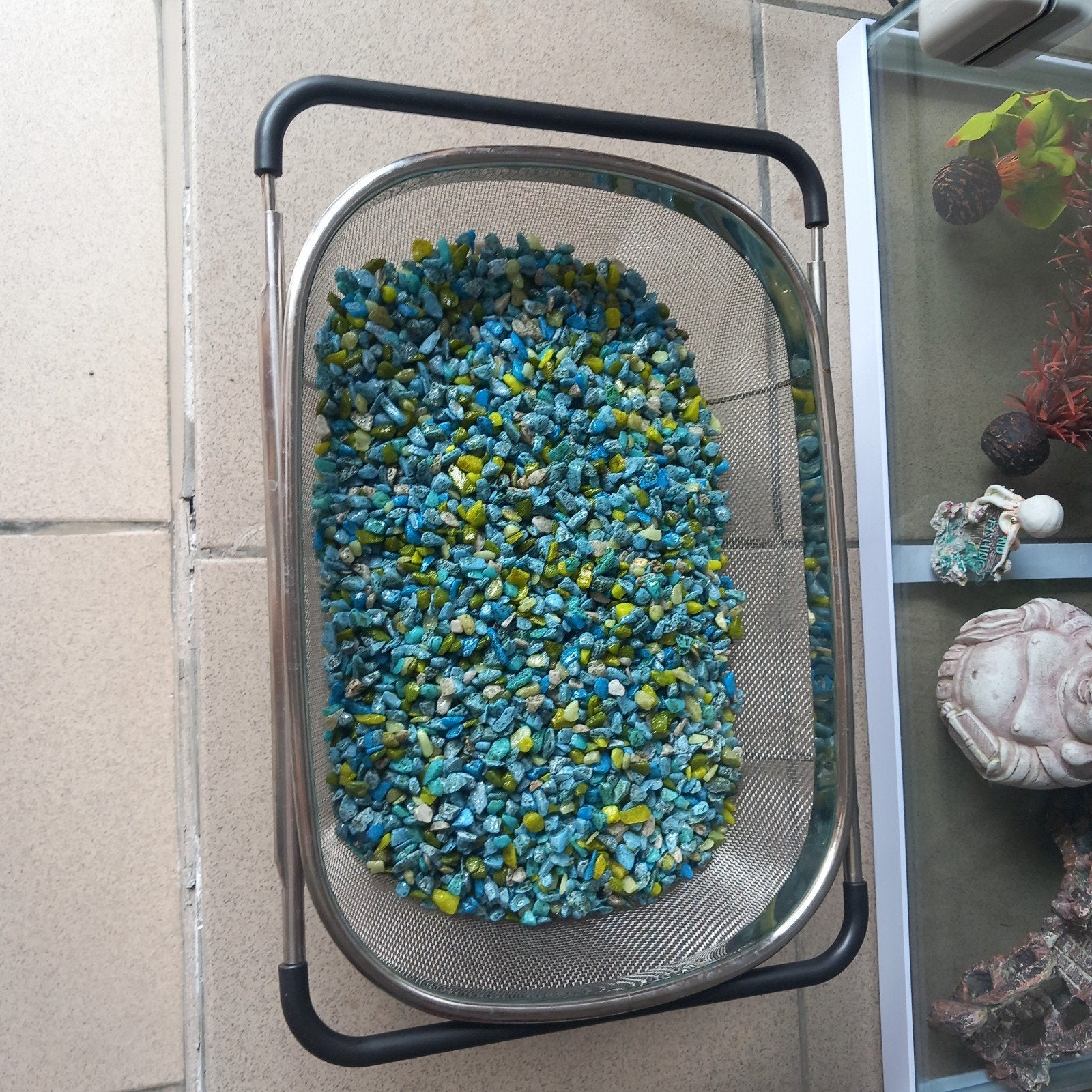 Aquarium, Ophalen