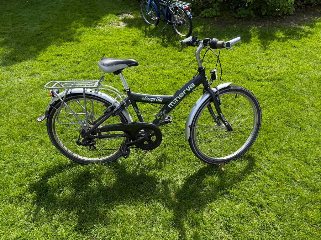 Minerva kinderfiets 24inch, Fietsen en Brommers, Fietsen | Vouwfietsen, Ophalen, Zo goed als nieuw