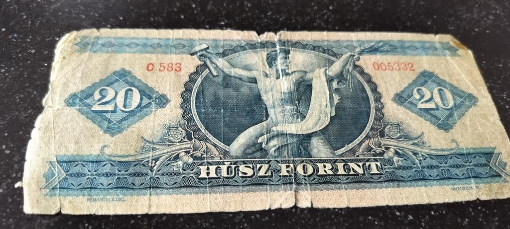 Billet de banque - monnaie - billet - Hongrie 1 pièce, Enlèvement ou Envoi