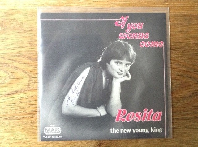 single rosita, 7 inch, Ophalen of Verzenden, Fotohoes, Pop