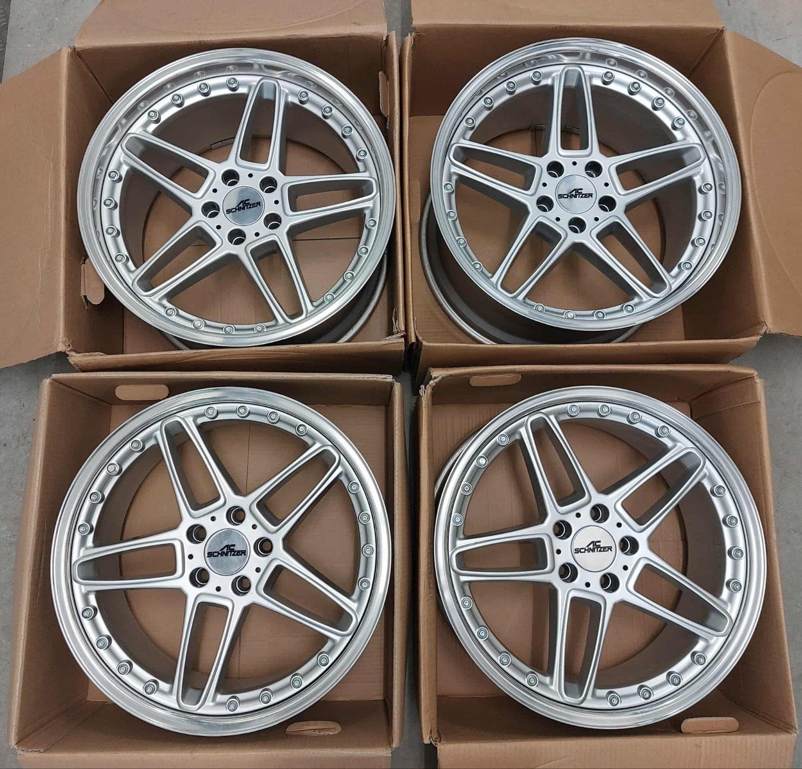 20" AC Schnitzer Type 3 5x120 BMW M3 M4 F80 F82, Autos : Pièces & Accessoires, Pneus & Jantes, Jante(s), 20 pouces, Neuf, Enlèvement