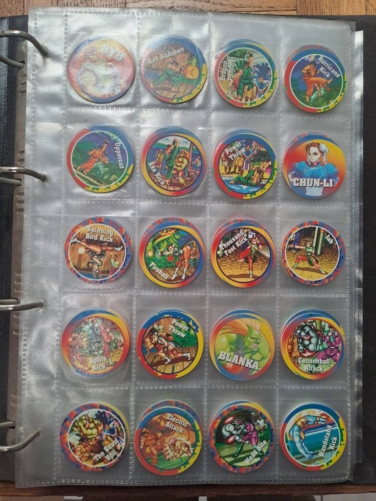 Tazos / Caps Street Fighter II, Collections, Enlèvement ou Envoi, Comme neuf