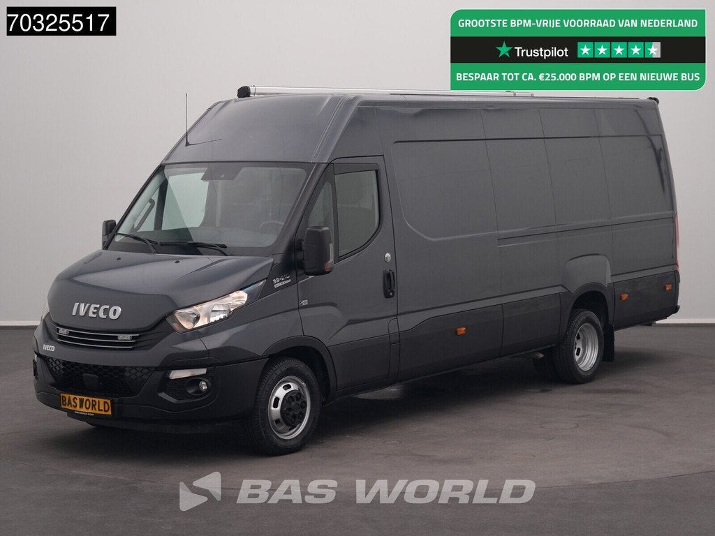 Iveco Daily 35C21 3.0L Automaat Dubbellucht L3H2 3,5t Trekha, Auto's, Bestelwagens en Lichte vracht, Stof, Euro 6, 4 cilinders