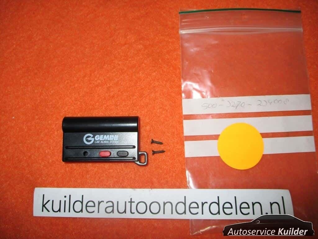Behuizing Afstandsbediening GEMINI Zwart Nieuw, Neuf, -, -, -