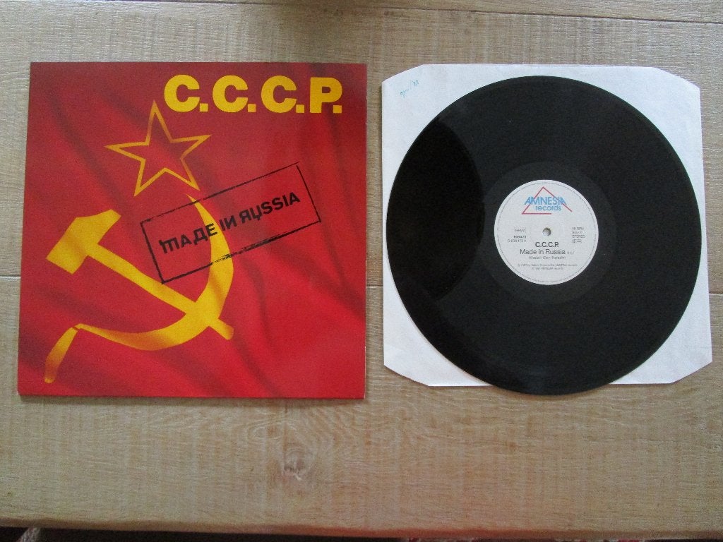 Maxi single C.C.C.P., CD & DVD, Vinyles Singles, Pochette photo, Enlèvement ou Envoi, Comme neuf, Dance et House