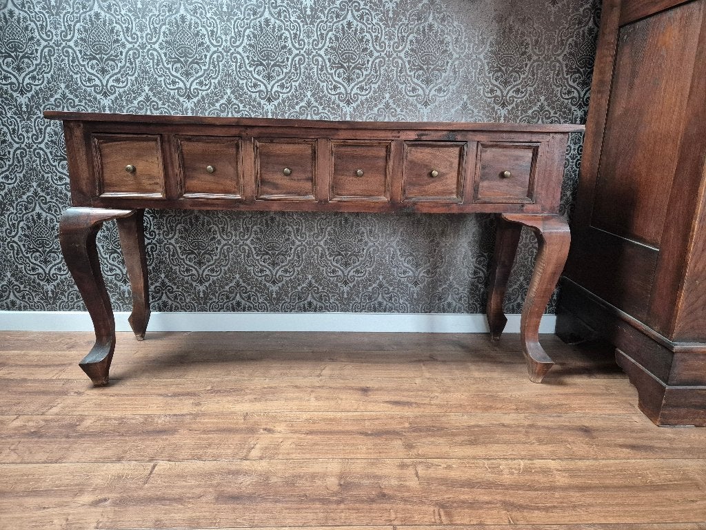 sidetable, Huis en Inrichting, Ophalen, Gebruikt, 100 tot 150 cm, Landelijk