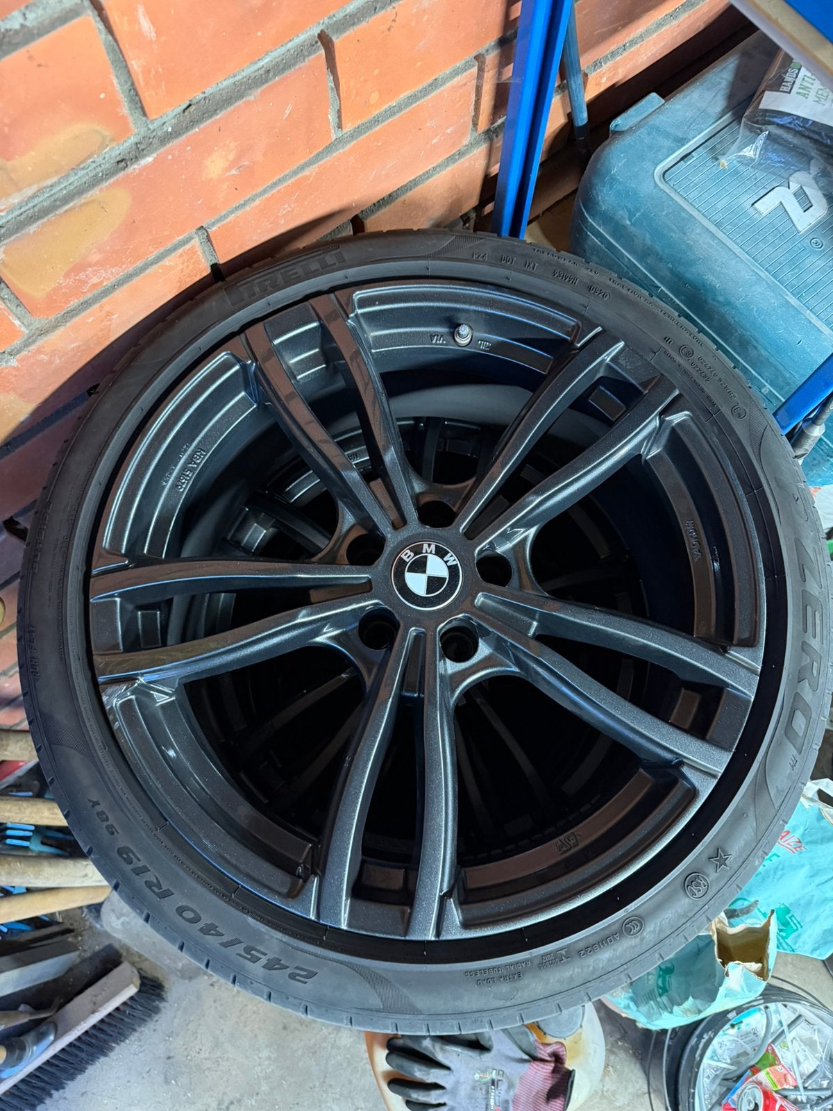 BMW msw velgen 19 inch, Autos : Pièces & Accessoires, Pneus & Jantes, 245 mm, Véhicule de tourisme, Pneus été, Utilisé