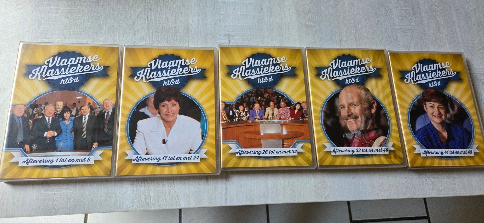 HT&D(40afleveringen), Cd's en Dvd's, Ophalen