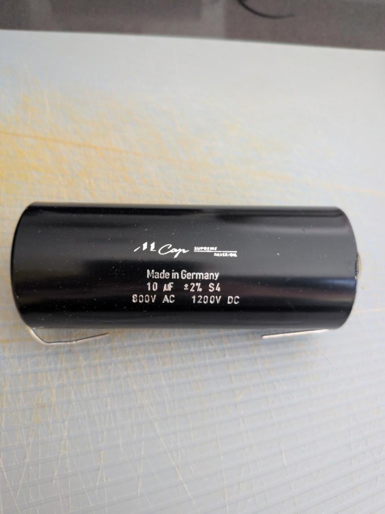 Audio condensator Mundorf MCap supreme silver/oil, Ophalen