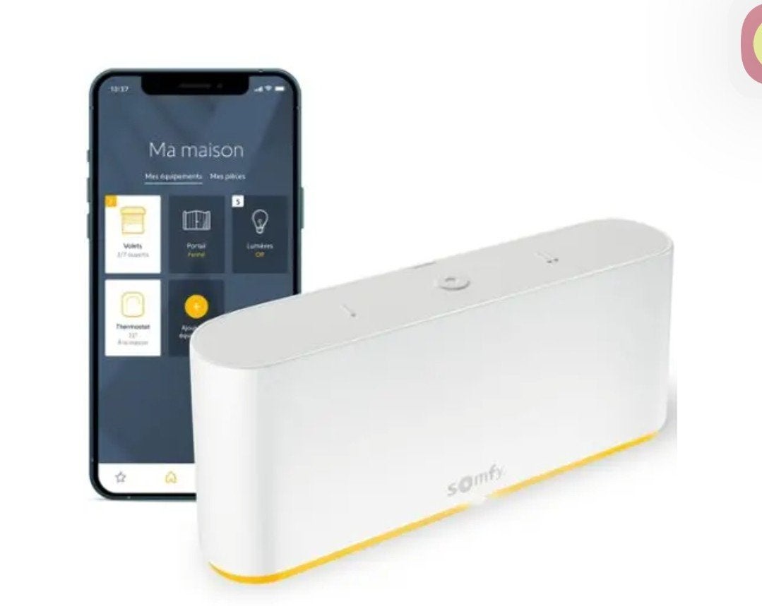 GEZOCHT Somfy TaHoma Switch, Bricolage & Construction, Volets, Enlèvement ou Envoi