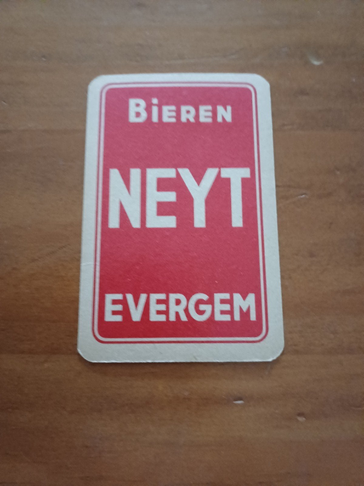 Losse speelkaart met joker Neyt, Verzamelen, Ophalen of Verzenden
