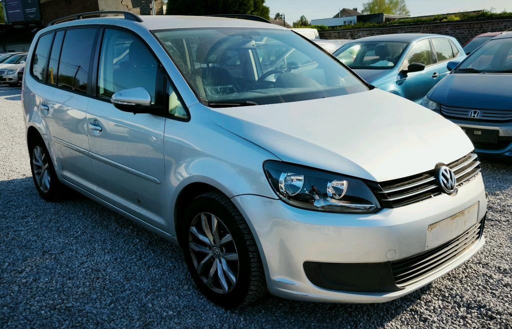 🆕EXP•VW TOURAN_1.4 TSI (140CH)_06/2013💢EUR.5_A/C_7 PL💢, Auto's, Euro 5, Zwart, 4 cilinders, 7 zetels