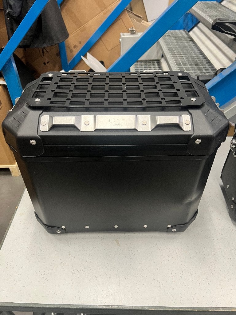BMW R12GS zijkoffers, Ophalen