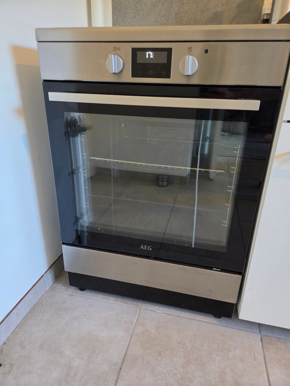 cuisinière induction et four AEG, Electroménager, AEG, Comme neuf, Enlèvement, Autoportant