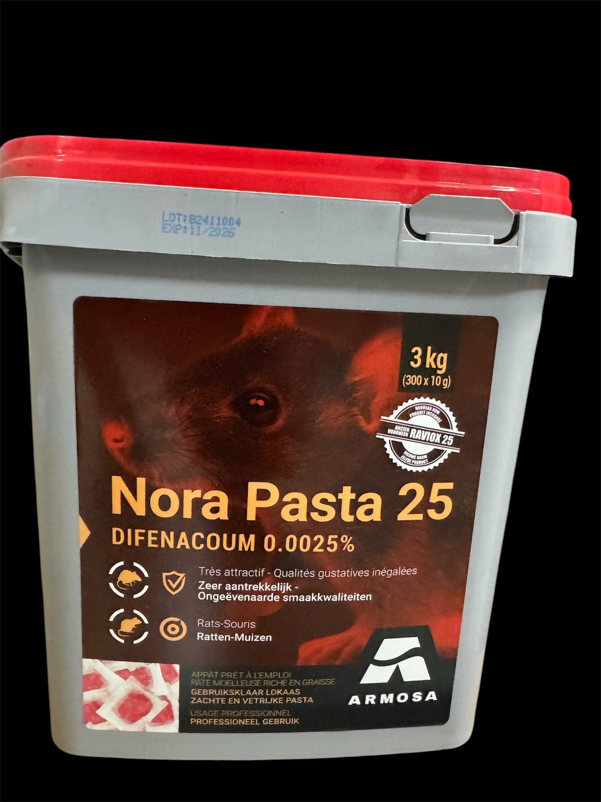 Ratten/muizen vergif 3kg, Dieren en Toebehoren, Ophalen of Verzenden, Nieuw
