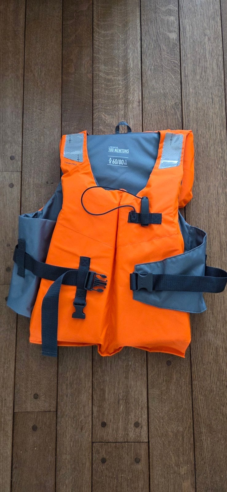 1 reddingsvest- als nieuw, Watersport en Boten, Watersportkleding, Ophalen of Verzenden, Zo goed als nieuw, Decathlon