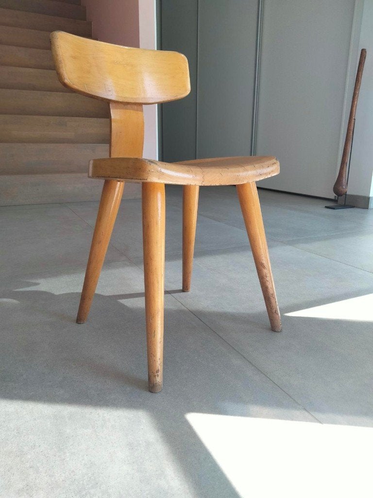 vintage houten kinderstoel kleuter, Kinderen en Baby's, Ophalen, Gebruikt, Overige typen