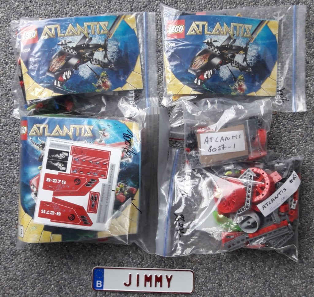 4 Lego Atlantis setjes, Enfants & Bébés, Jouets | Duplo & Lego, Utilisé, Lego, Ensemble complet, Complet, Plusieurs sets, Enlèvement
