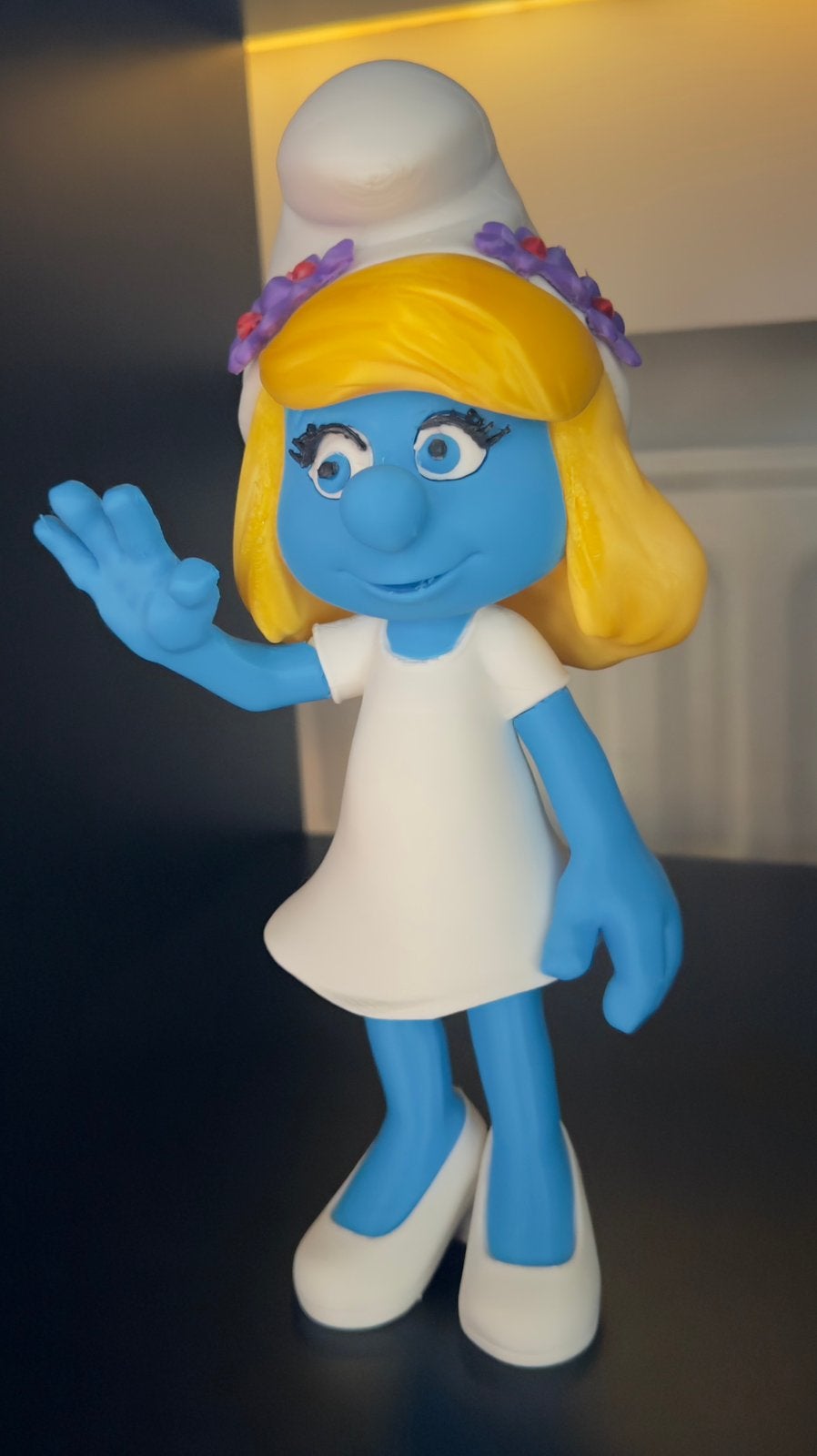 Smurf girl action figure, Ophalen of Verzenden, Zo goed als nieuw