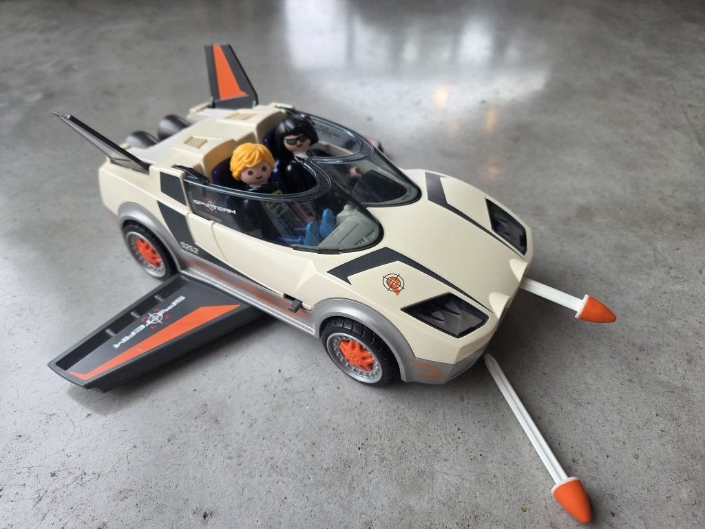 Playmobil 9252 Top Agents auto, Ophalen, Zo goed als nieuw