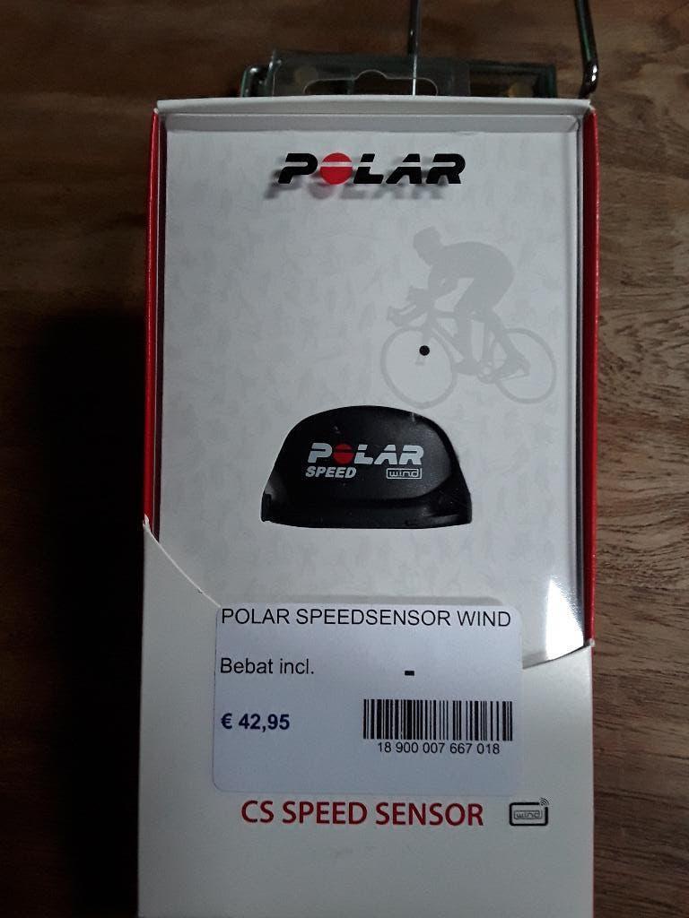 Speedsensor polar fietscomputer, Fietsen en Brommers, Fietsaccessoires | Fietscomputers, Ophalen of Verzenden, Snelheidssensor