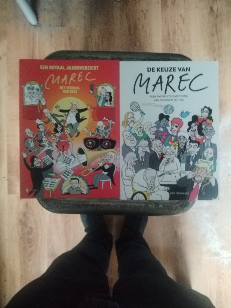 Marec twee boeken, Boeken, Stripverhalen, Meerdere stripboeken, Verzenden, Zo goed als nieuw, Marec