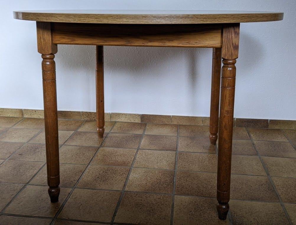 Keukentafel met 4 stoelen, Huis en Inrichting, Tafels | Eettafels, Ophalen, Gebruikt, Klassiek, 150 tot 200 cm