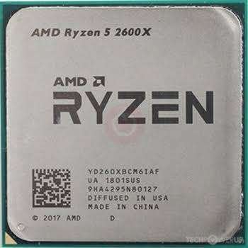 cpu AMD Ryzen5 2600X (socket AM4), Computers en Software, Ophalen, 6-core, Gebruikt, AMD Ryzen 5