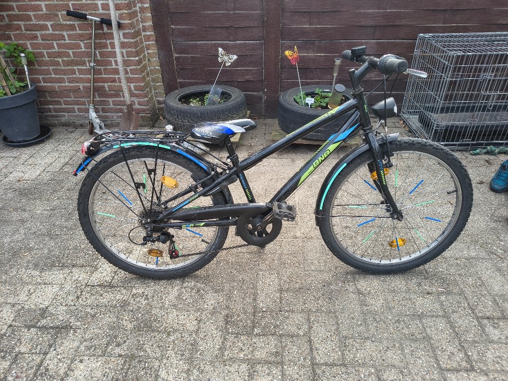 Kinderfiets 24inch BNB Thunder, Frein sur jante, Enlèvement, Utilisé, BNB Bike