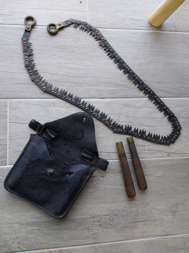 Britse zaag trench saw wo1 1915, Verzamelen, Ophalen of Verzenden